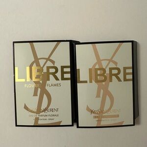 YVES SAINT LAURENT LIBRE Flowers & Flames SAMPLE Spray (0.04 fl oz/1.2 ml) NEW